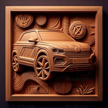 3D мадэль Volkswagen T Roc (STL)